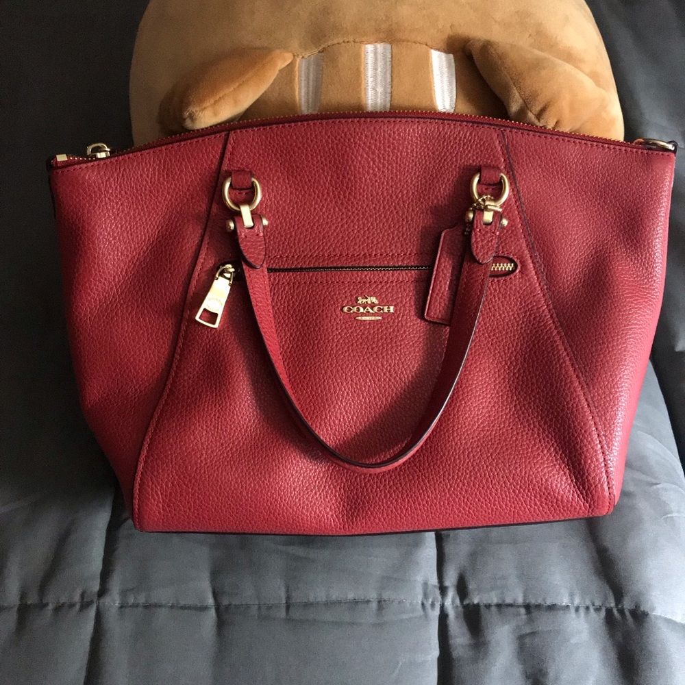 Coach Prairie Bright Red Crossbody Purse